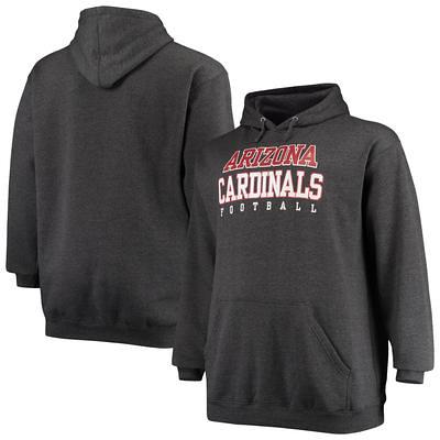 Men's Charcoal Atlanta Falcons Big & Tall Logo Pullover Hoodie