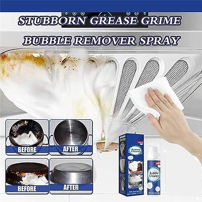 Kitchen Foam Cleaner 60ml Powerful Rinse-Free Bubble Cleaner Degreasing  Cleaning Spray Powerful Stain Removal Foam Cleaner