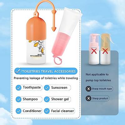 Travel Bottle Covers, Silicone Travel Size Container Sleeves