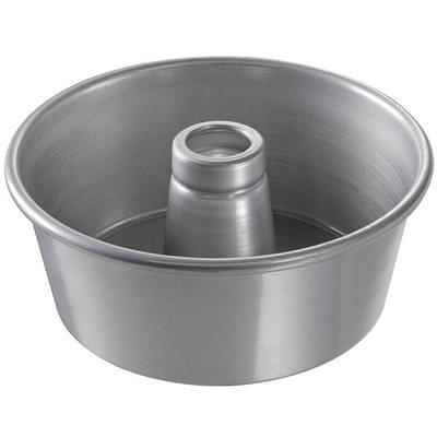 Professional 2-Piece 9.5-Inch Angel Food Cake Pan with Feet, 9.5 x 4