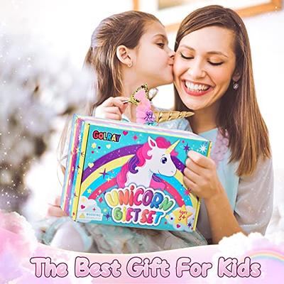  Golray Unicorn Painting Kit Craft Toys for Girls Kids Aged 3 4  5 6 7 8 Year Old Gift, Paint Your Own Unicorn & Rainbow Art and Crafts  Gifts, Unicorn Birthday
