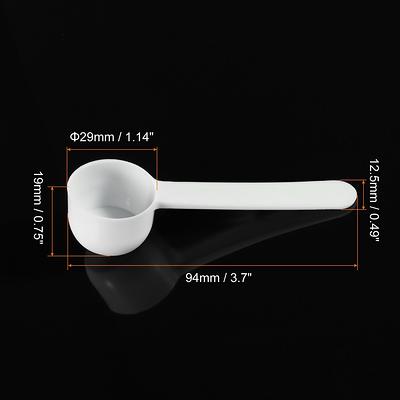 RUITASA Cherry Measuring Spoons, 2PCS Plastic Cute Measuring Teaspoon,  Heart Shape Plastic Measuring Spoons Set for Liquid, Dry Measuring,  Cooking