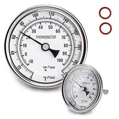 Cooper-Atkins 3210-08-1-E 2 1/2 Dial Grill Thermometer