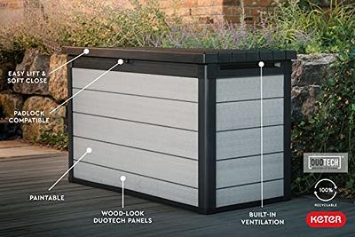 Yitahome  200 Gallon Large Deck Box Rattan Outdoor Storage