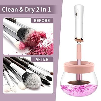 Brushly Pro Cosmetic Brush Cleaner Electric Makeup Make Up Spinning for All  Size