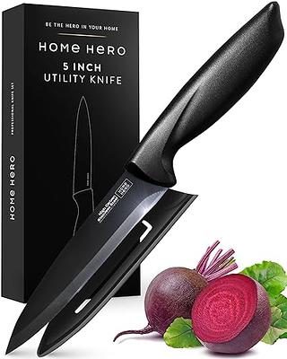 imarku Chef Knife - 8 Inch Pro Kitchen Knife, High Carbon Stainless Steel  EN 1.4116 Japanese Knife, Chef's Knives with Ergonomic Handle, Single Edge