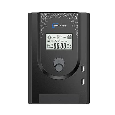 LiTime 60A MPPT 12V/24V/36V/48V Auto DC Input Solar Charge Controller,  Build-in Bluetooth