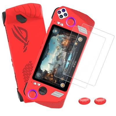 PAKESI Hard Carrying Case for ASUS ROG Ally with 2 Pack Screen