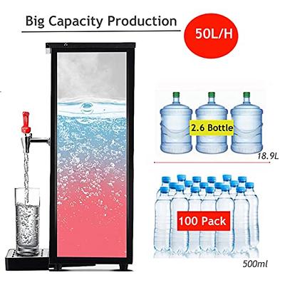 YILIKISS Electric Water Boiler and Dispenser Commercial 12L Full-Automatic  Boiling Water Machine, Stainless Steel Liner and LCD Display for Tea Coffee