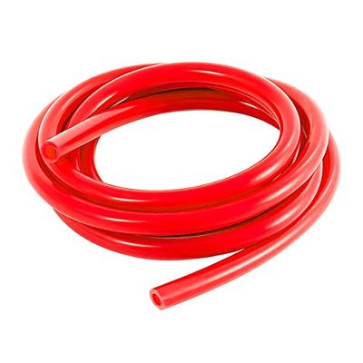Silicone Vacuum Tubing Hose Line, 10 Ft 1/4 (6mm) Inner Diameter Hose,  High Tempterature 130PSI Max Pressure for Multiple Use, Auto Replacement Vacuum  Hose Line for Vehicle Radiator (Red) - Yahoo Shopping