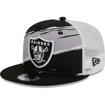 Las Vegas Raiders New Era 2022 Sideline 59FIFTY Fitted Hat - Cream/Black