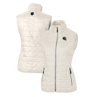 Men's Cutter & Buck Red Louisville Cardinals Alumni Logo Rainier PrimaLoft  Eco Insulated Full-Zip Puffer Vest