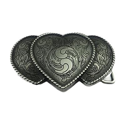 Zinc Alloy Western Cowboy Belt Buckle, Retro Casual Belt Buckle