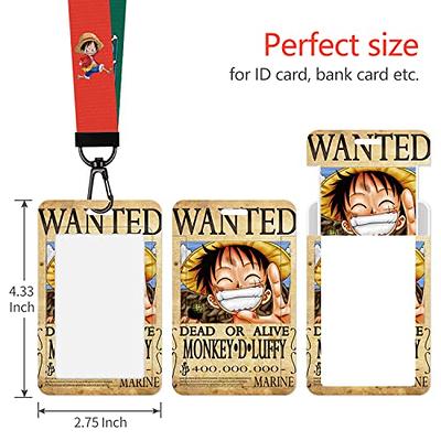 Neck Lanyard with ID Badge Holder for Keys Cute Anime Cartoon