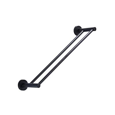 1pc White Towel Rack, Wall Mounted Towel Holder For Bathroom