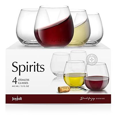 Personalized Stemless White Wine Glasses, Set of 4 - Yahoo Shopping