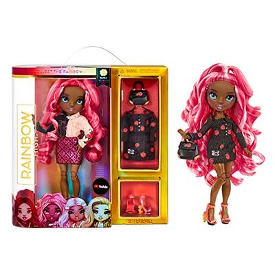 Rainbow High Priscilla- Pink Fashion Doll. Fashionable Outfit & 10+  Colorful Play Accessories. Great Gift for Kids 4-12 Years Old and  Collectors.