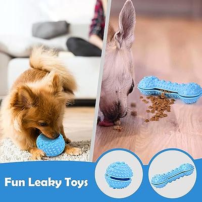 TPR Pet Dog Toy Leaky Food Rubber Indestructible Treat Dispenser