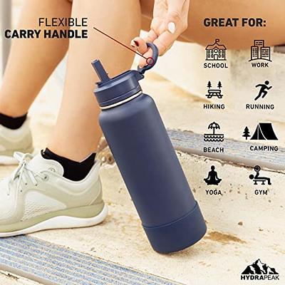 Hydrapeak 32 oz Insulated Water Bottle with Chug Lid - Reusable