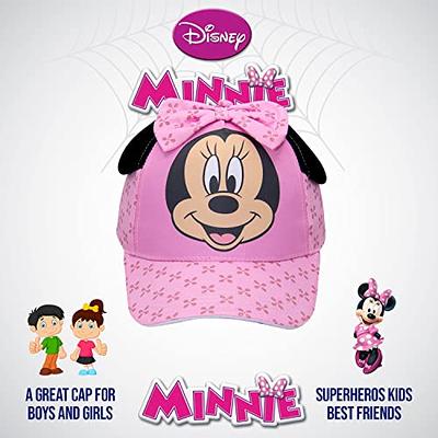 Disney Hat - Baseball Cap for Girls - Minnie Mouse Ears with