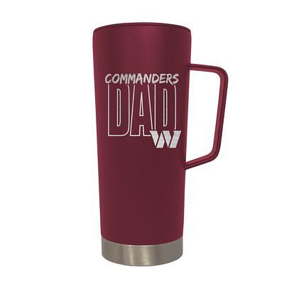 Gold Washington Commanders 18oz. Roadie Tumbler with Handle