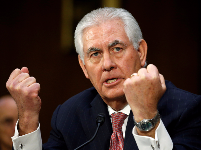 Rex Tillerson hearing