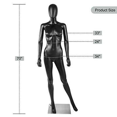 69 Female Mannequin Realistic Full Body Dress Form Torso Display