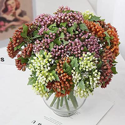 50pcs Artificial Flower Stems For Diy Handmade Bouquet Flower Leaf Vein  Wedding Home Decoration 