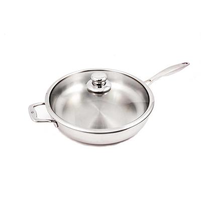 Stainless Steel Sauce Pot, No Lid, 16.25 Qt