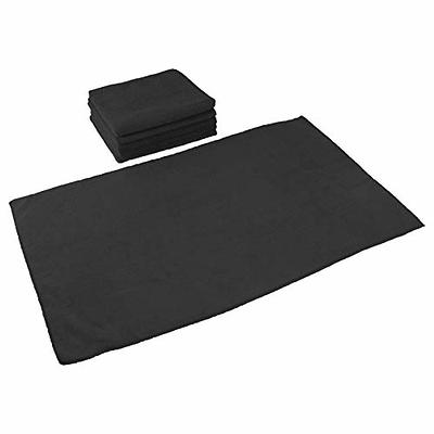 Arkwright Microfiber Gym Towels - Soft Quick Dry Hand Towel - 16 x 27 in. - (Bulk Case of 180) Navy Blue