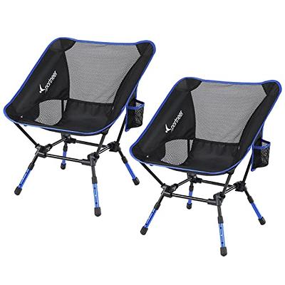 KM Portable Foldable Camping Chair 100KG Beach Fishing Chair