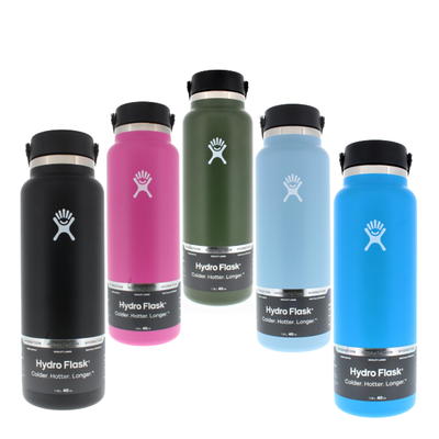 Hydro Flask 24 oz Standard Mouth Water Bottle with Flex Cap or Flex  Straw,Starfish