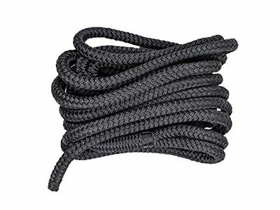 3/8 x 100 feet Double Braid Nylon Rope GOLD/WHITE Anchor/Dock Line