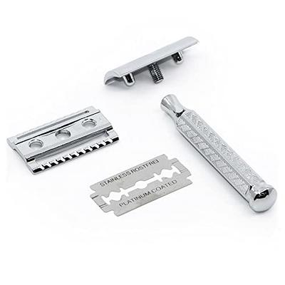 Utopia Care Barber Straight Edge Razor Safety with 100 Derby Blades for  sale online