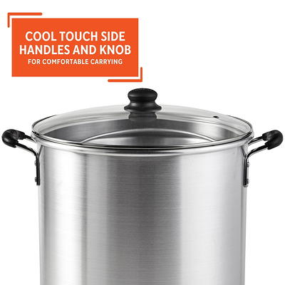 Imusa Stainless Steel Stock Pot with Lid - Shop Stock Pots & Sauce