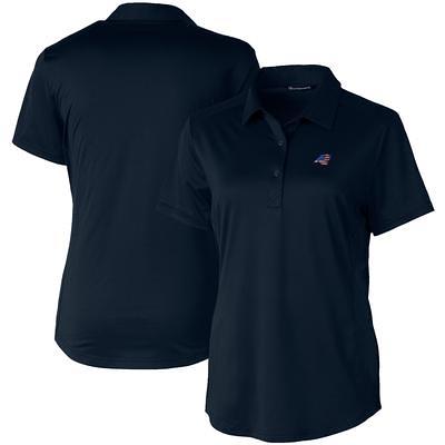 Men's Cutter & Buck Black Carolina Panthers Prospect Textured Stretch Polo