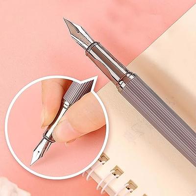 lassical Metal Black Fountain Pen Converter Calligraphy Pens for