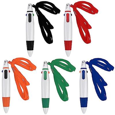Multicolor Pens 6 in 1 Retractable Ballpoint Pen Convenient