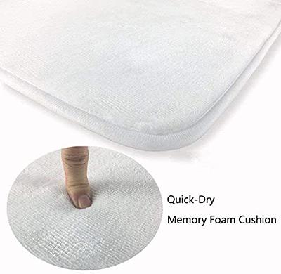 BEQHAUSE-Non-Slip-Bathroom-Rugs-Soft-Absorbent-Bath Mats for