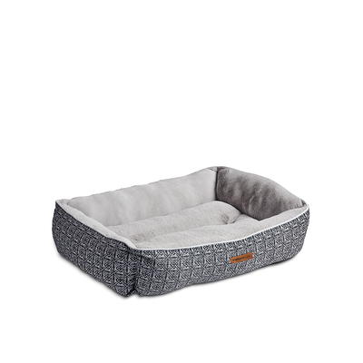 Vibrant Life X-Large Cozy Luxe Crate Mat Pet Bed, Gray 