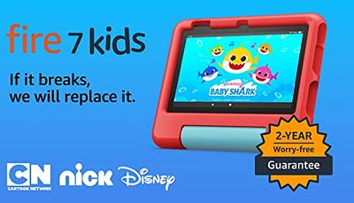 Fire 7 Kids tablet, ages 3-7. Top-selling 7 kids tablet on  -  2022 | ad-free content with parental controls included, 10-hr battery, 16