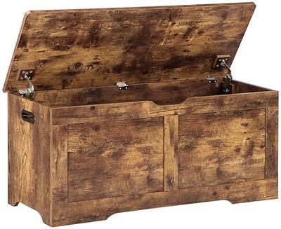 Timberer 39.4 Storage Chest, Wooden Storage Bench, Lift Top Toy