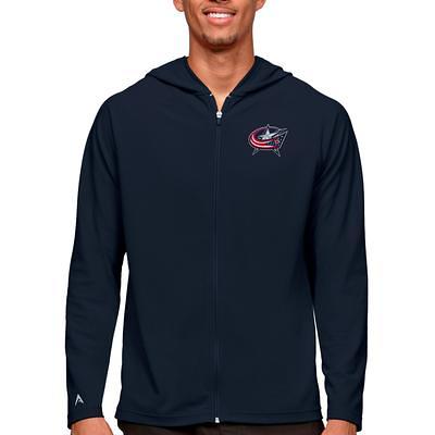 Men's Antigua Black Philadelphia Eagles Logo Legacy Full-Zip