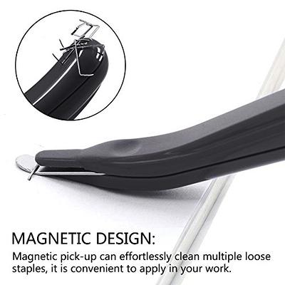 Professional Magnetic Staple Remover, Black