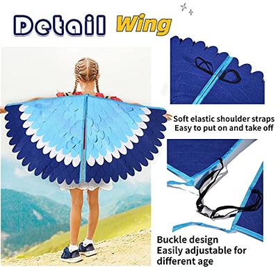 Bird Shawl Cape Owl Peacock Wings Bird Costume With Mask Party Cosplay  Costume For Kids