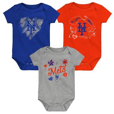 Infant Navy/Orange/Cream Houston Astros 3-Pack #1 Bodysuit Set