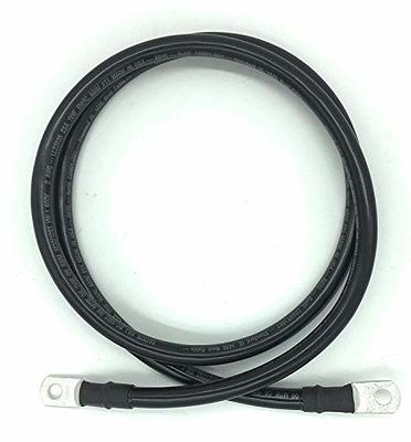 Marine Grade Tinned Battery Cable 2 AWG ( Size 2 Gauge ) Black