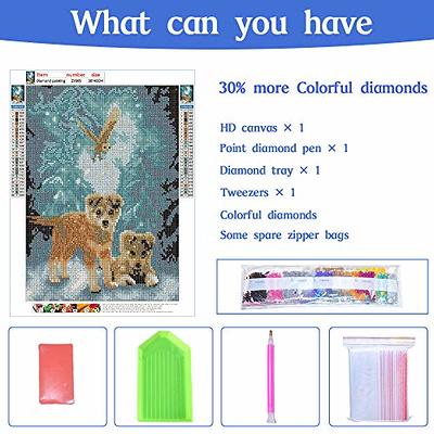 Stitch Diamond Painting Kits for Adults, Starry Stitch Diamond Art  Paintings Kits, Dont BE Afraid 5d Round Full Drill Diamond Painting Kits,  Diamond