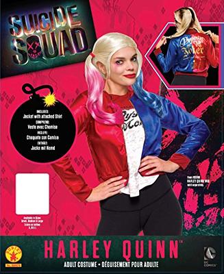  Rubie's Women's DC Comics Suicide Squad 2 Harley Quinn (Main  Look) Costume, As Shown, Large : Clothing, Shoes & Jewelry
