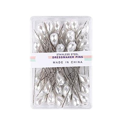 500pcs Straight Pins, Steel Dressmaker Quilting Pin for Crafts Sewing,  Silver